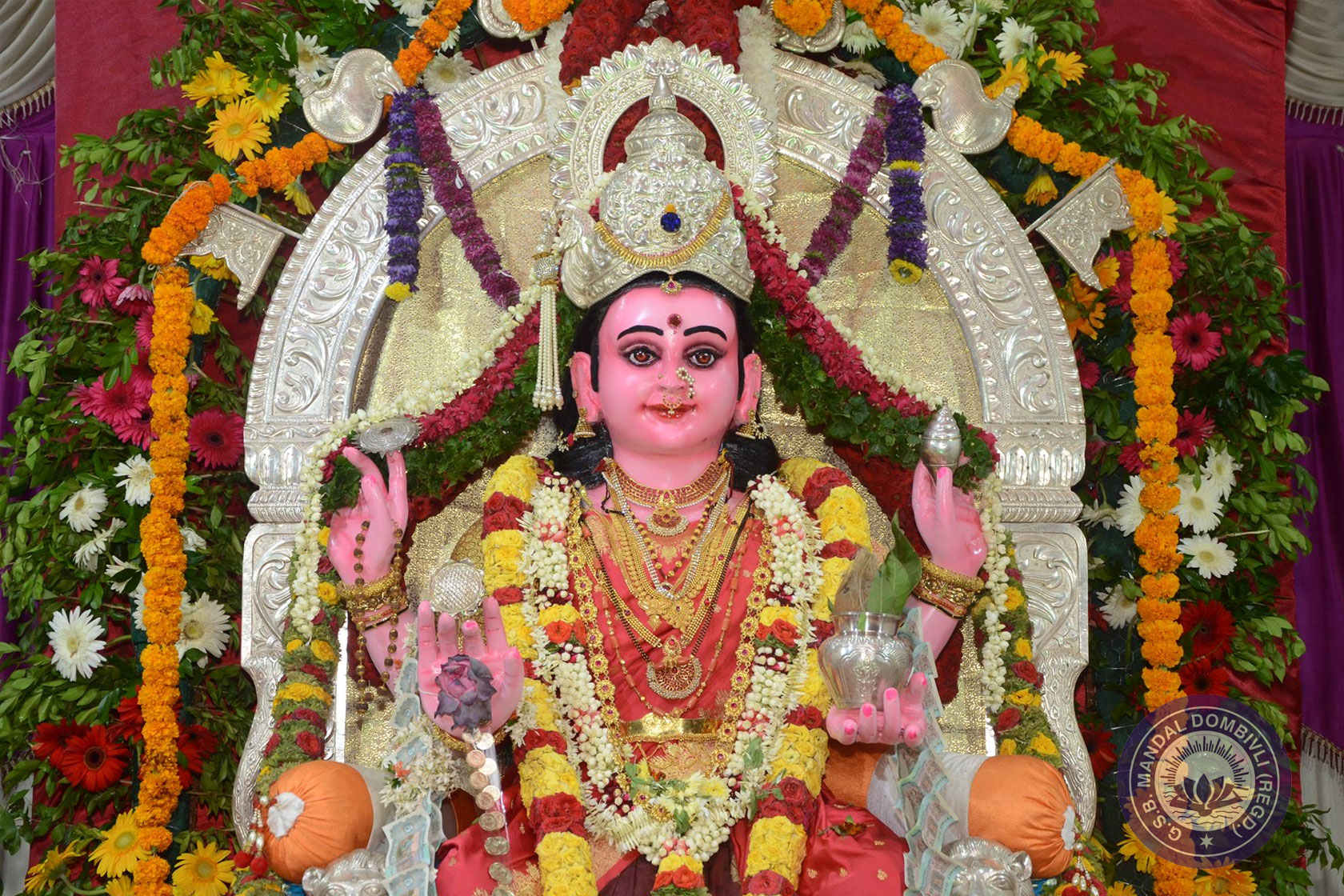 Sharada Puja at GSB Mandal